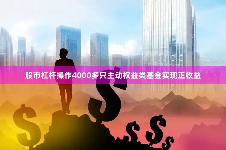 股市杠杆操作4000多只主动权益类基金实现正收益